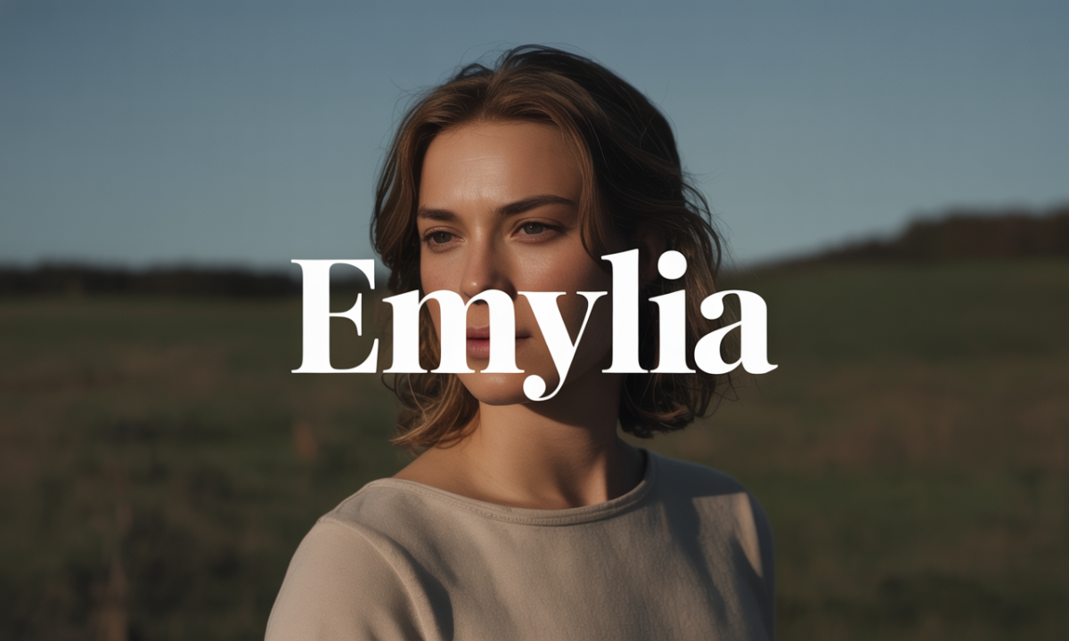 Illustration de Emylia, Prénoms