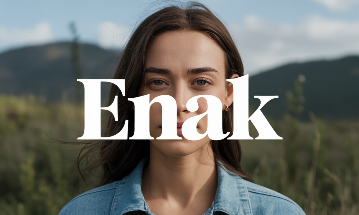 Illustration de Enak, Prénoms