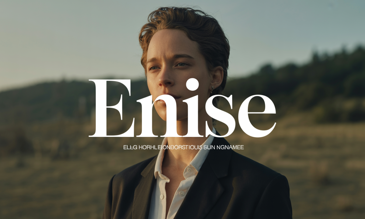 Illustration de Enise, Prénoms