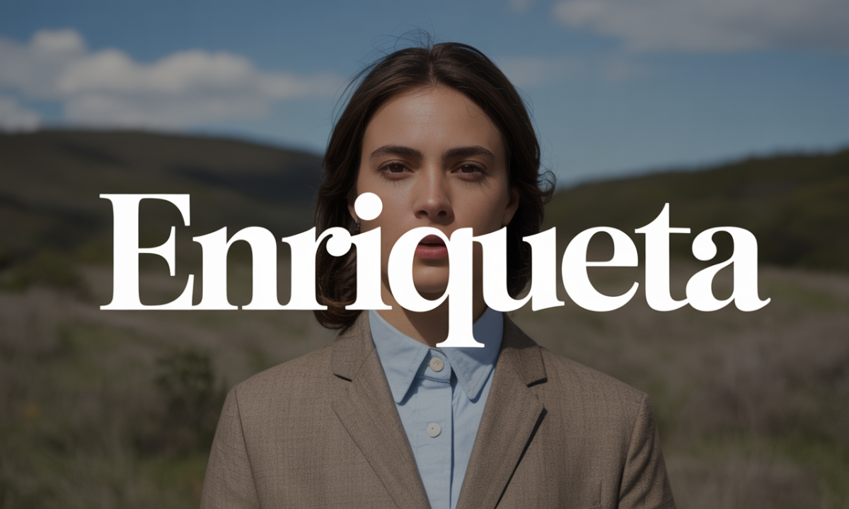 Illustration de Enriqueta, Prénoms