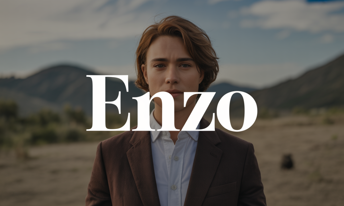 Illustration de Enzzo, Prénoms