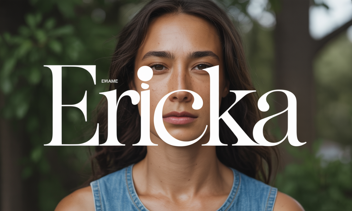 Illustration de Ericka, Prénoms