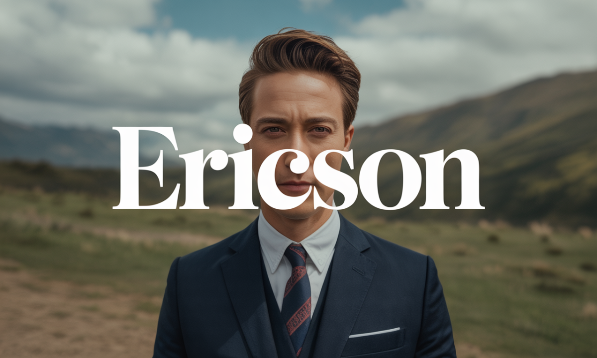 Illustration de Ericson, Prénoms