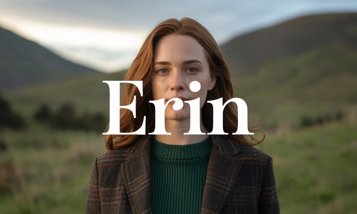 Illustration de Erin, Prénoms