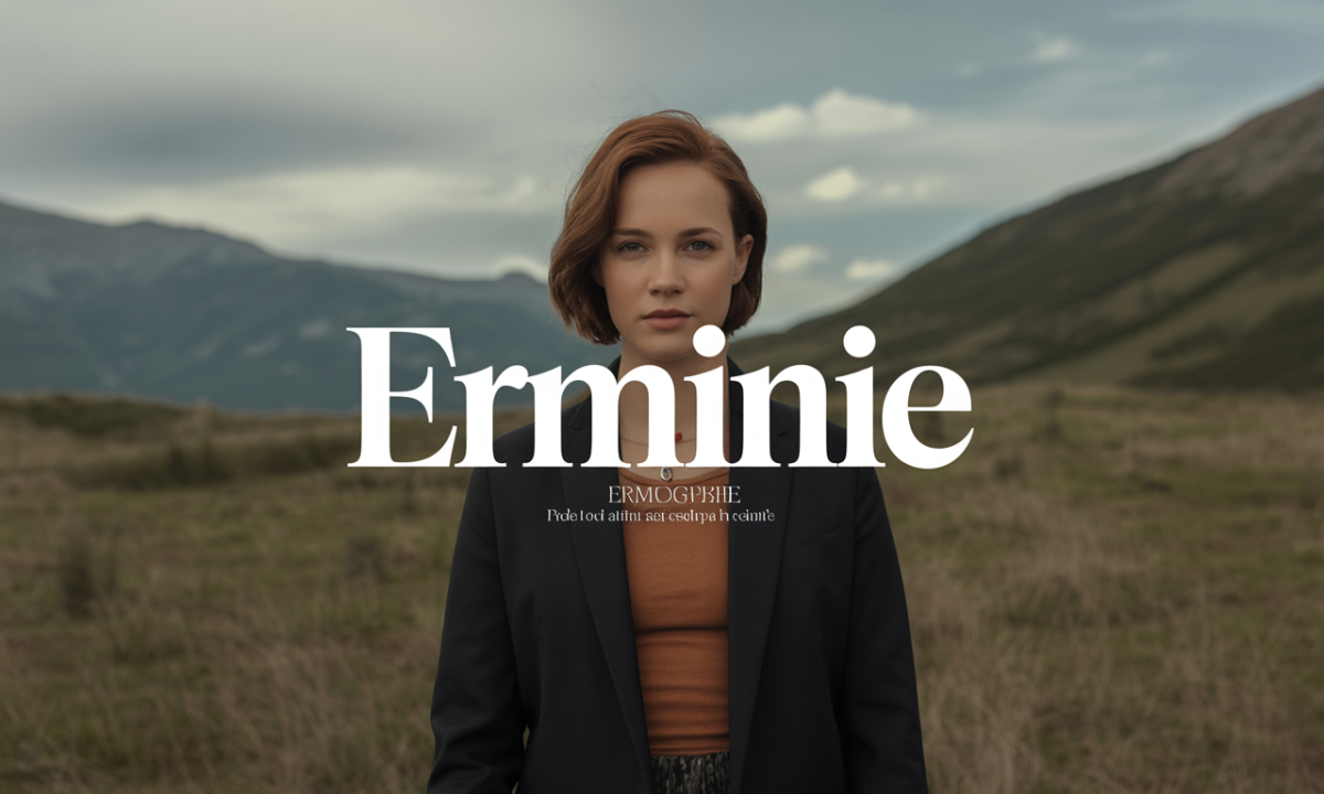 Illustration de Erminie, Prénoms