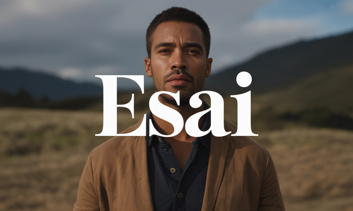 Illustration de Esai, Prénoms