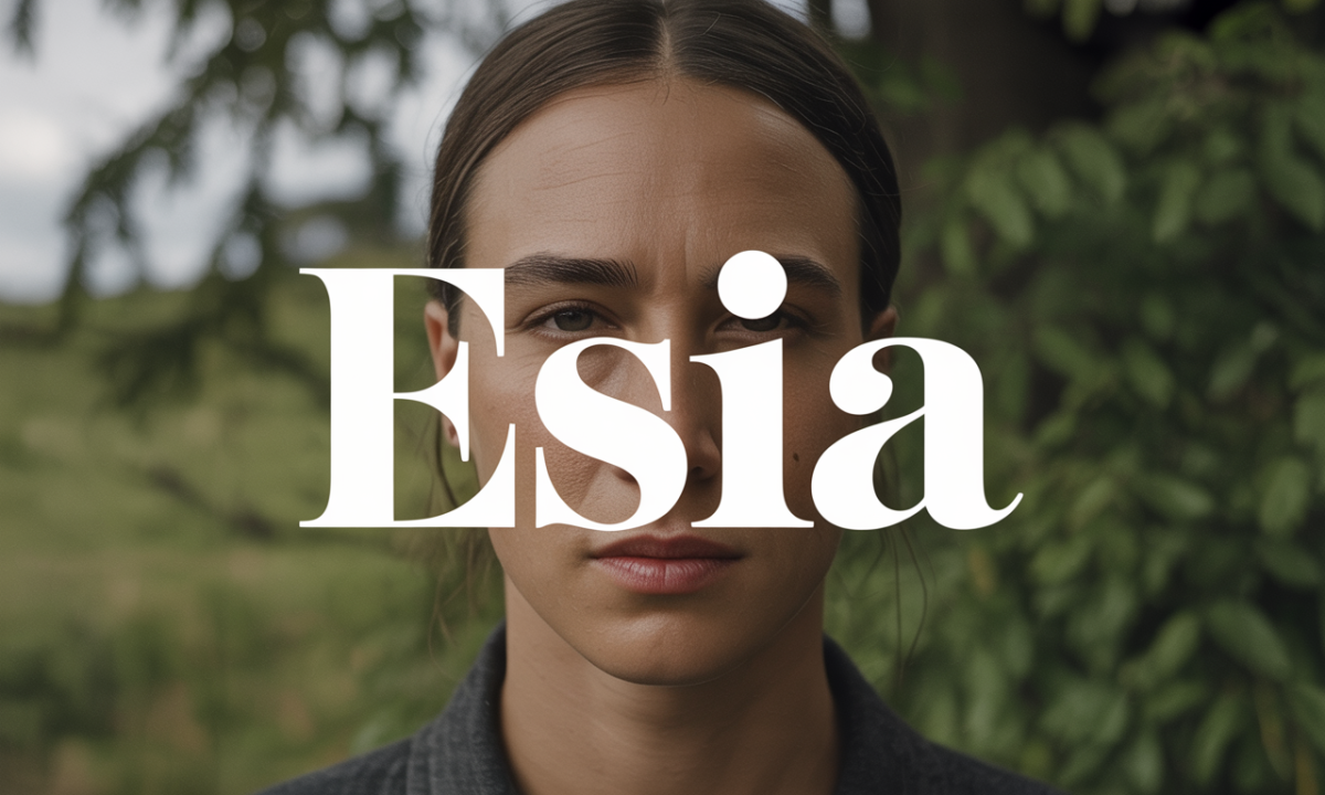 Illustration de Esia, Prénoms