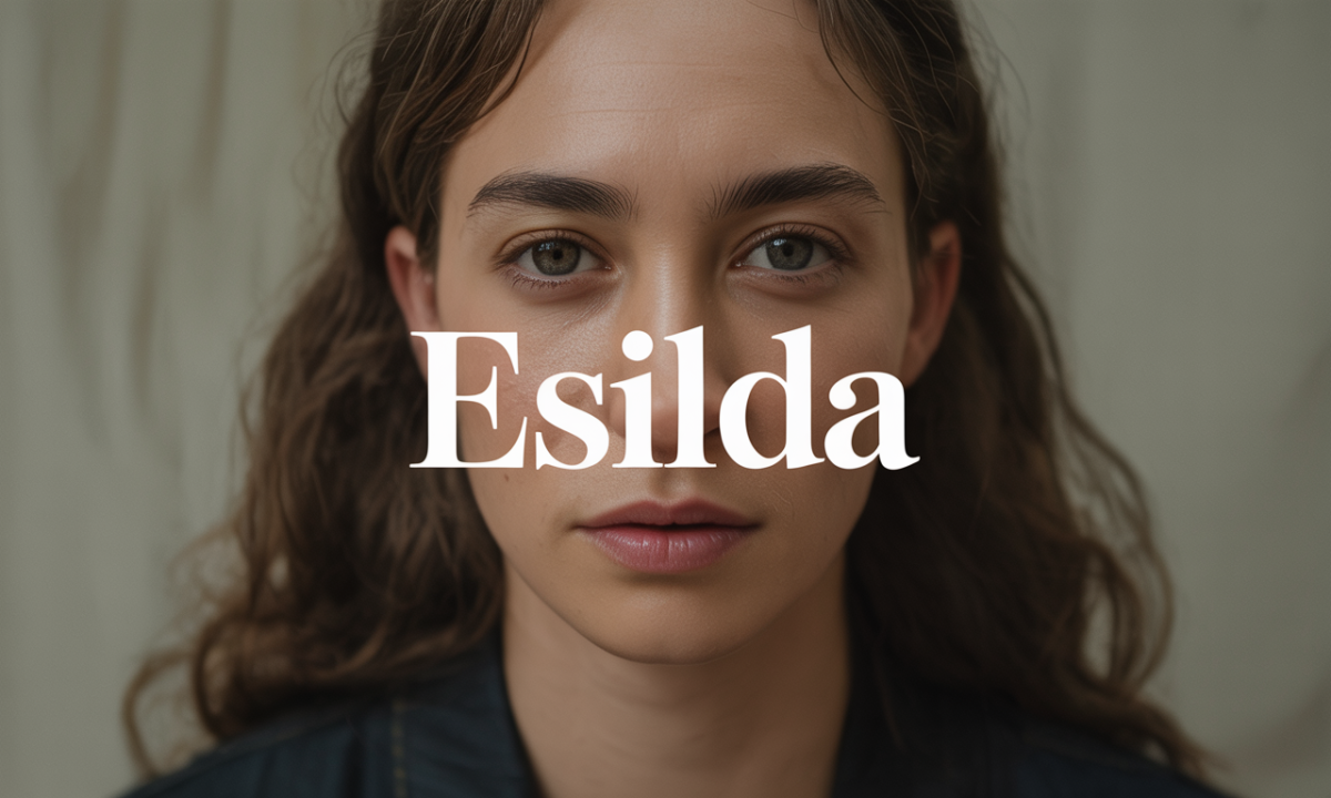 Illustration de Esilda, Prénoms