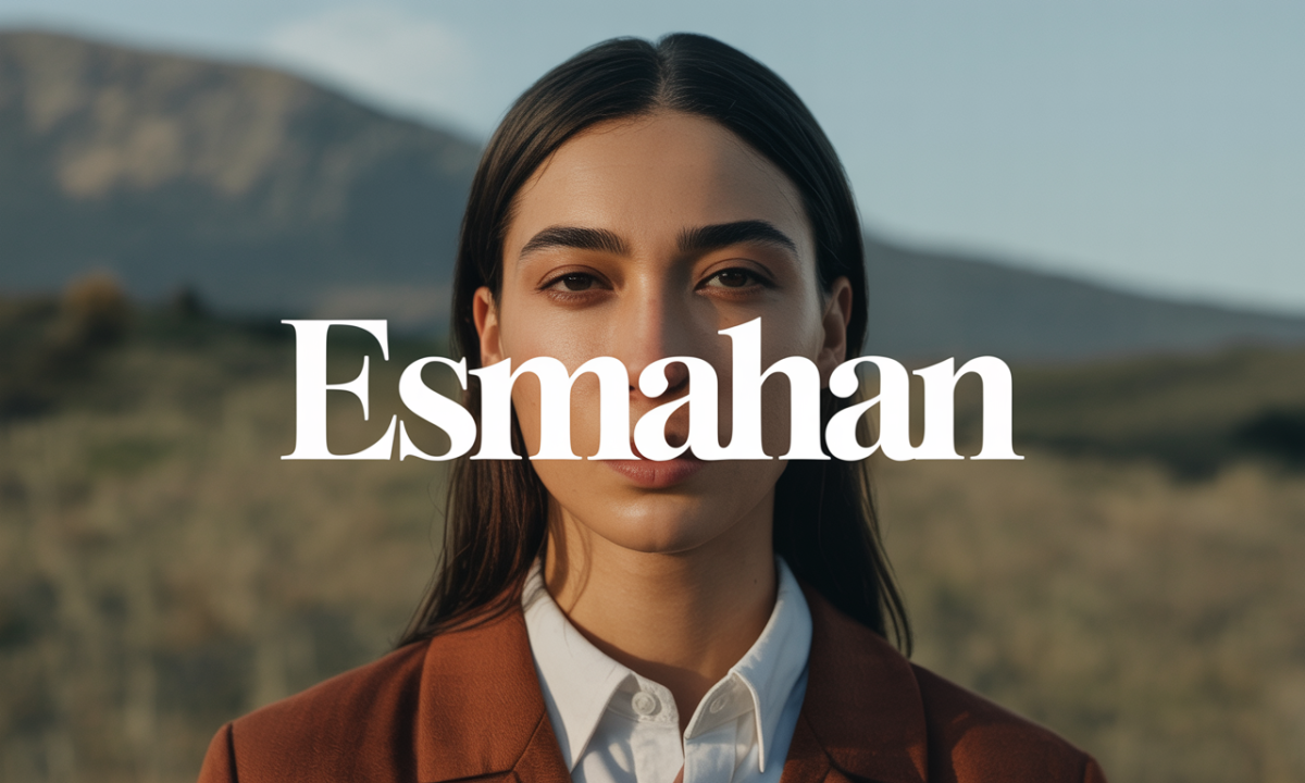 Illustration de Esmahan, Prénoms