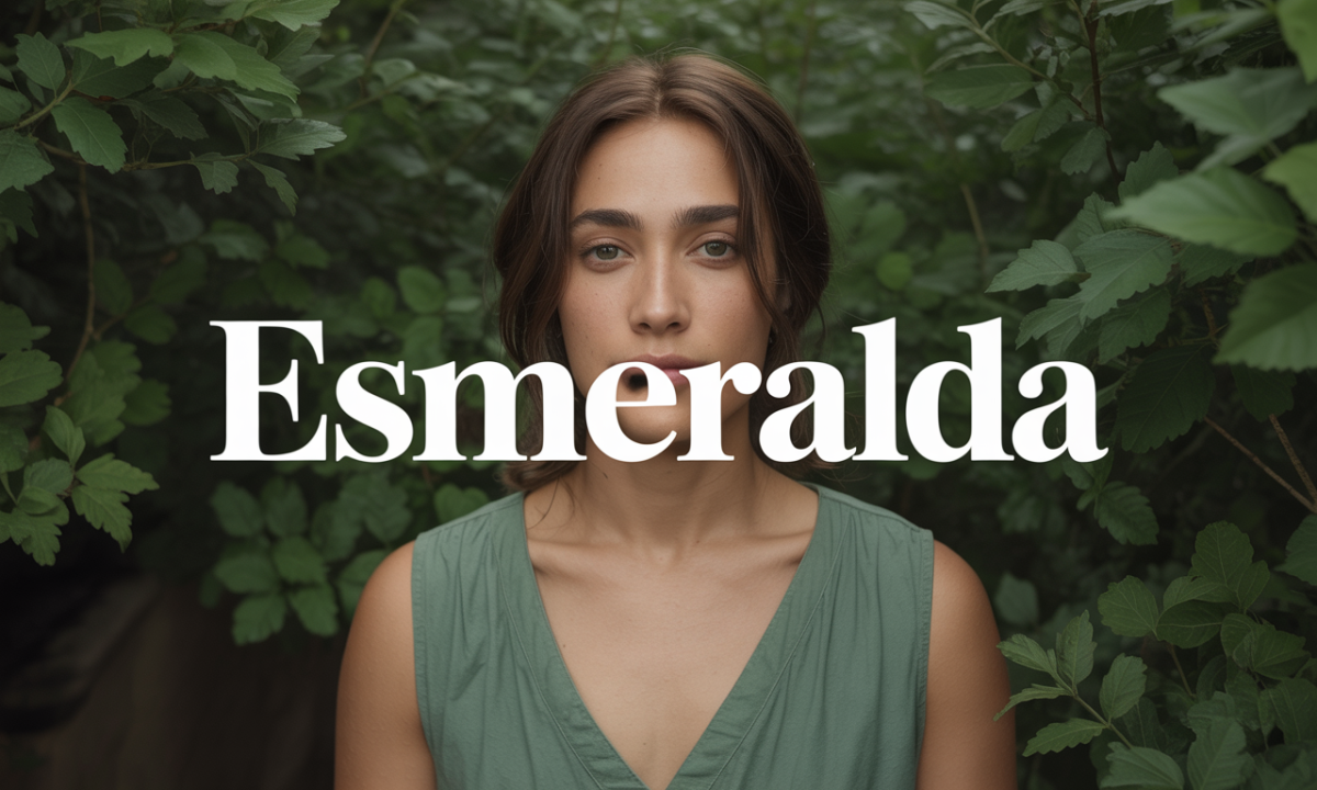 Illustration de Esmeralda, Prénoms