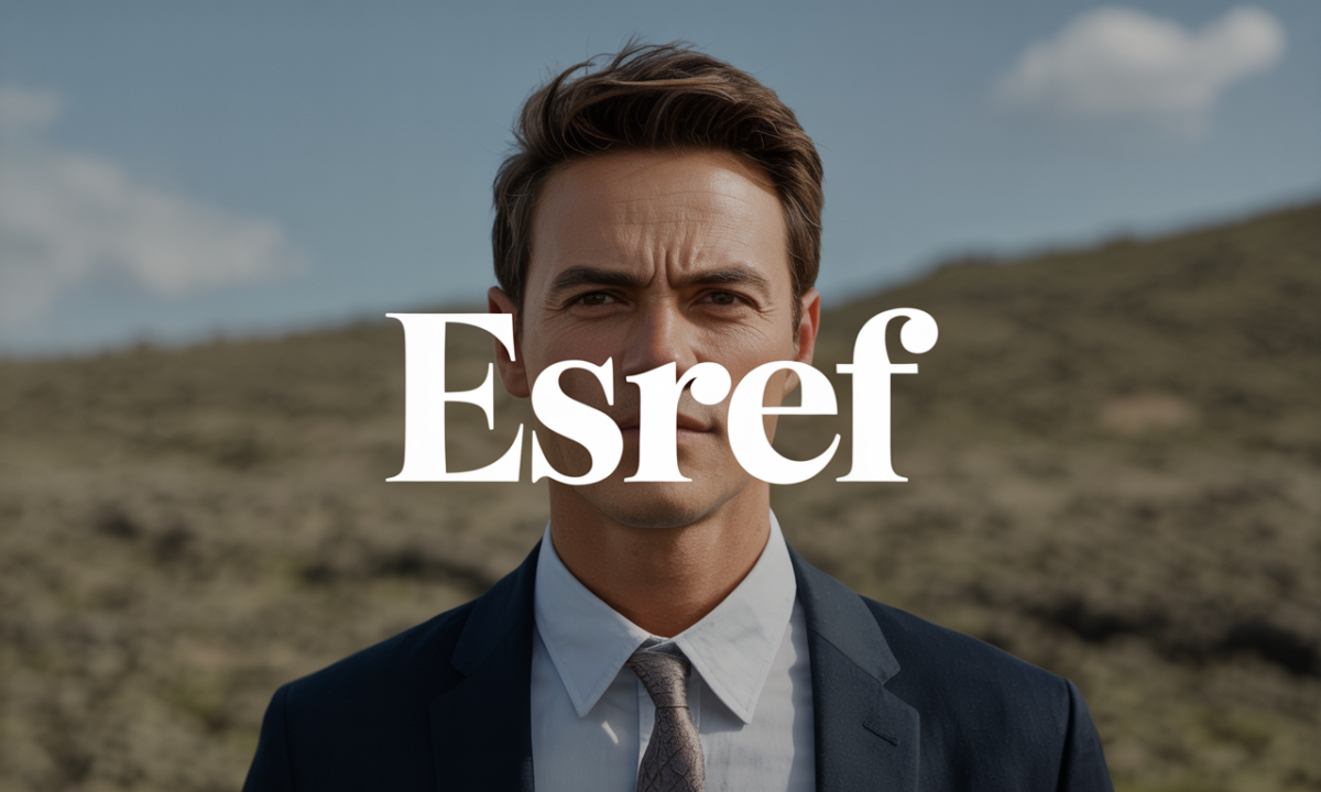 Illustration de Esref, Prénoms