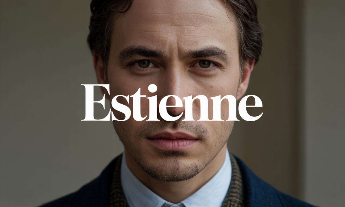 Illustration de Estienne, Prénoms