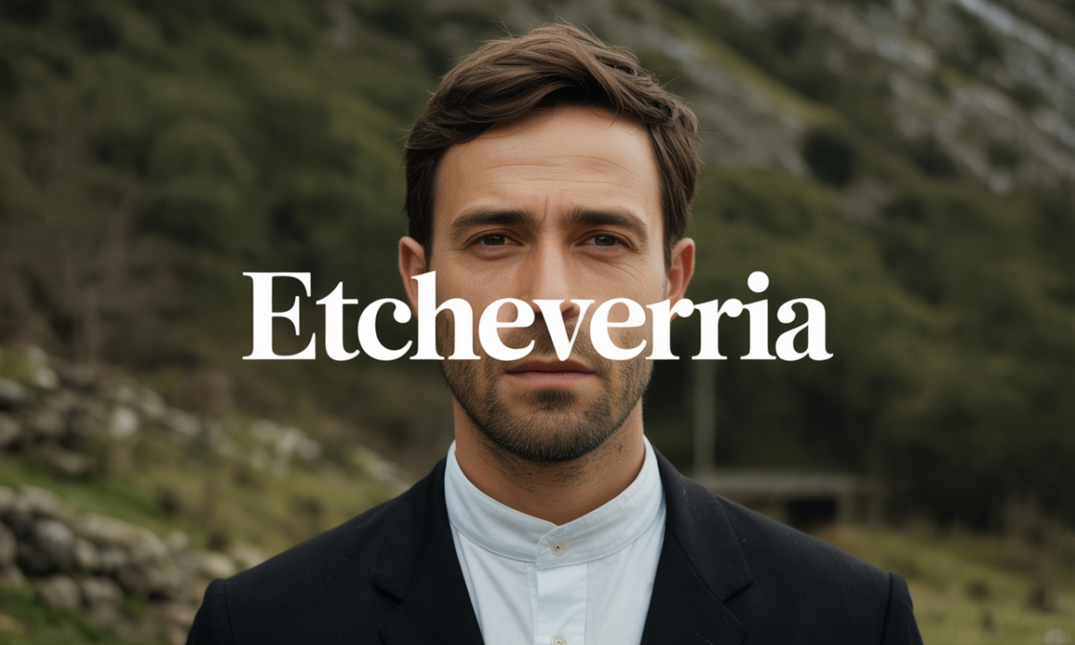 Illustration de Etcheverria, Noms de famille