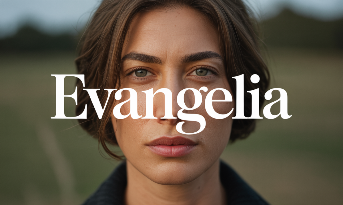 Illustration de Evangelia, Prénoms