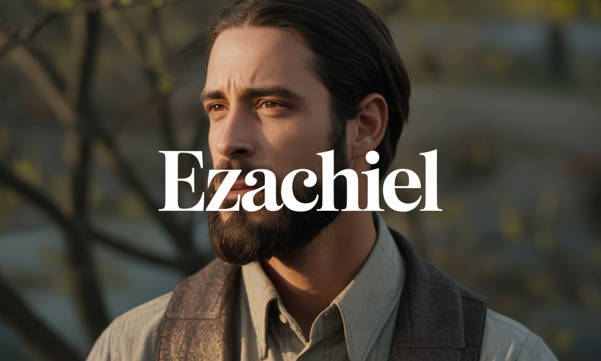 Illustration de Ezachiel, Prénoms