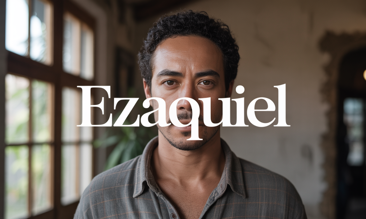 Illustration de Ezaquiel, Prénoms