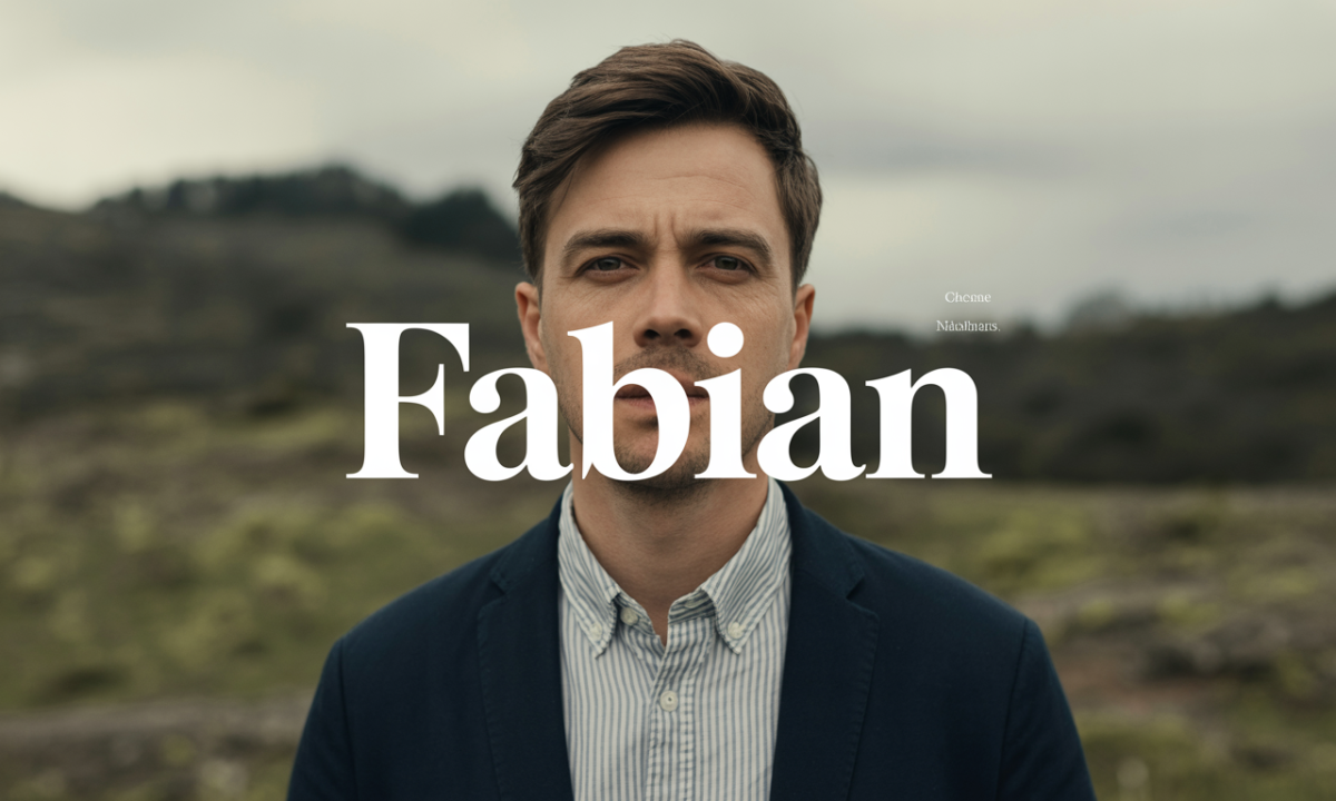 Illustration de Fabian, Prénoms