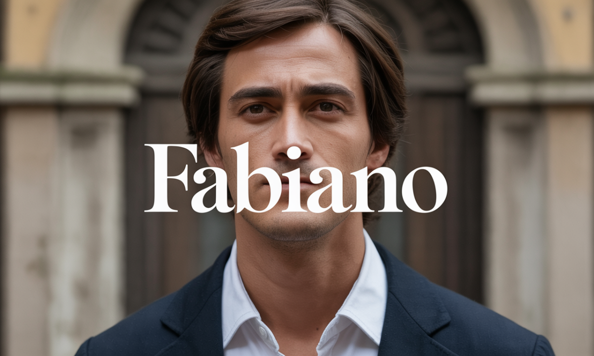 Illustration de Fabiano, Prénoms