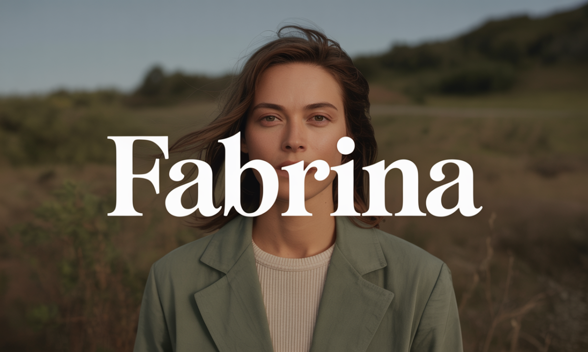 Illustration de Fabrina, Prénoms