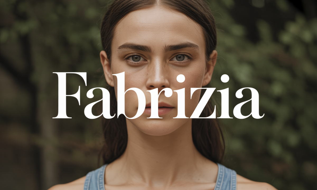 Illustration de Fabrizia, Prénoms