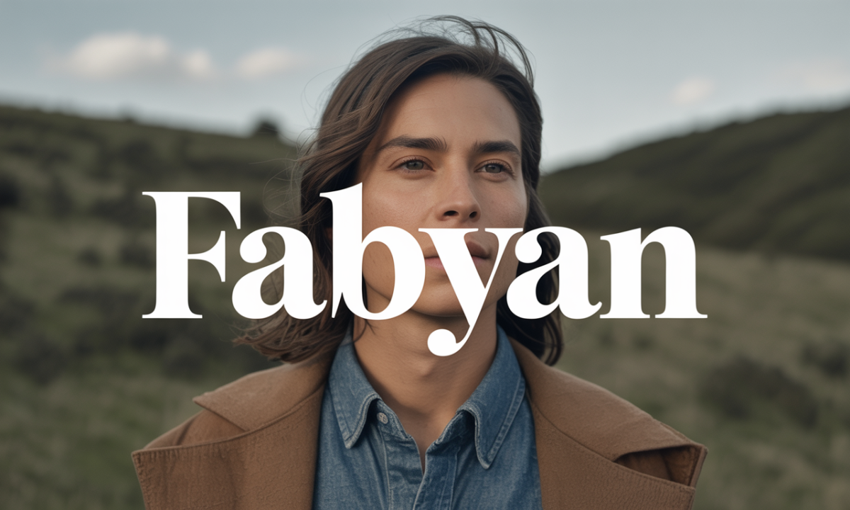 Illustration de Fabyan, Prénoms