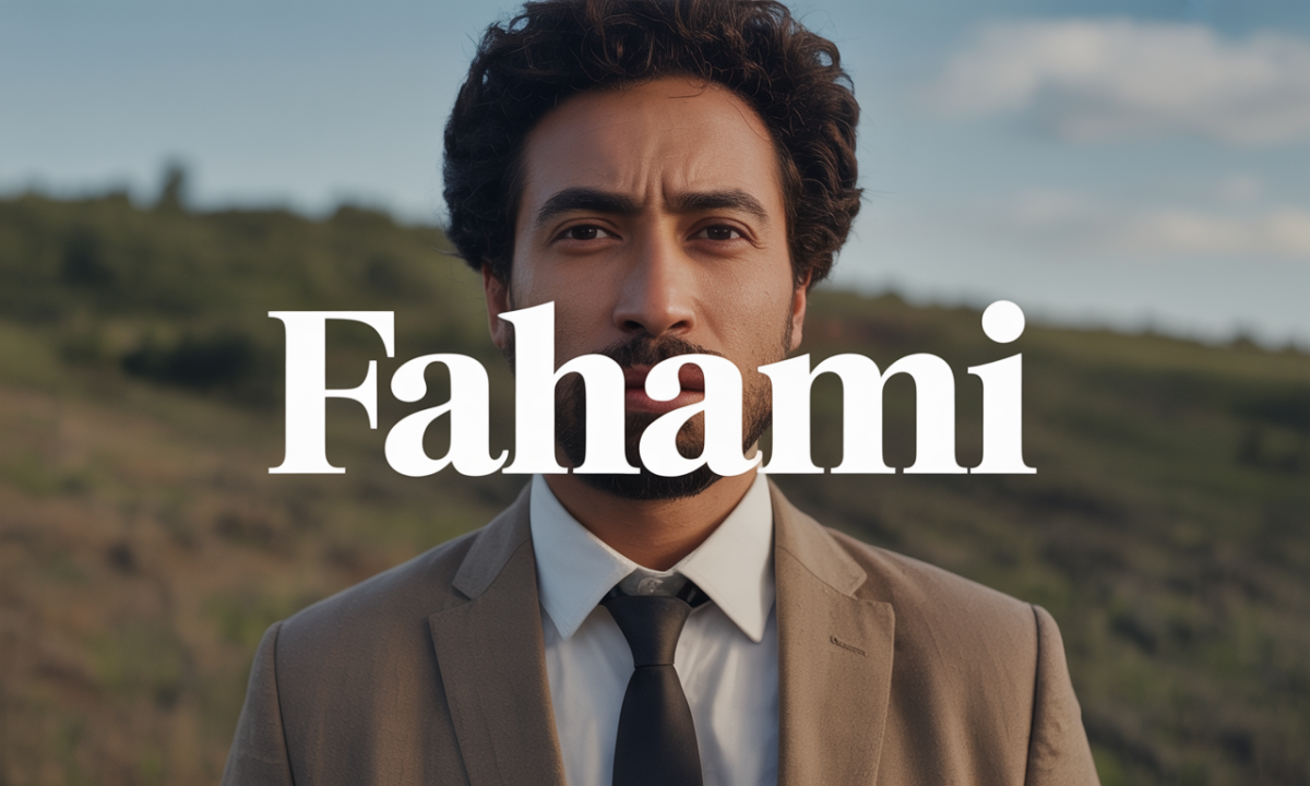 Illustration de Fahami, Prénoms