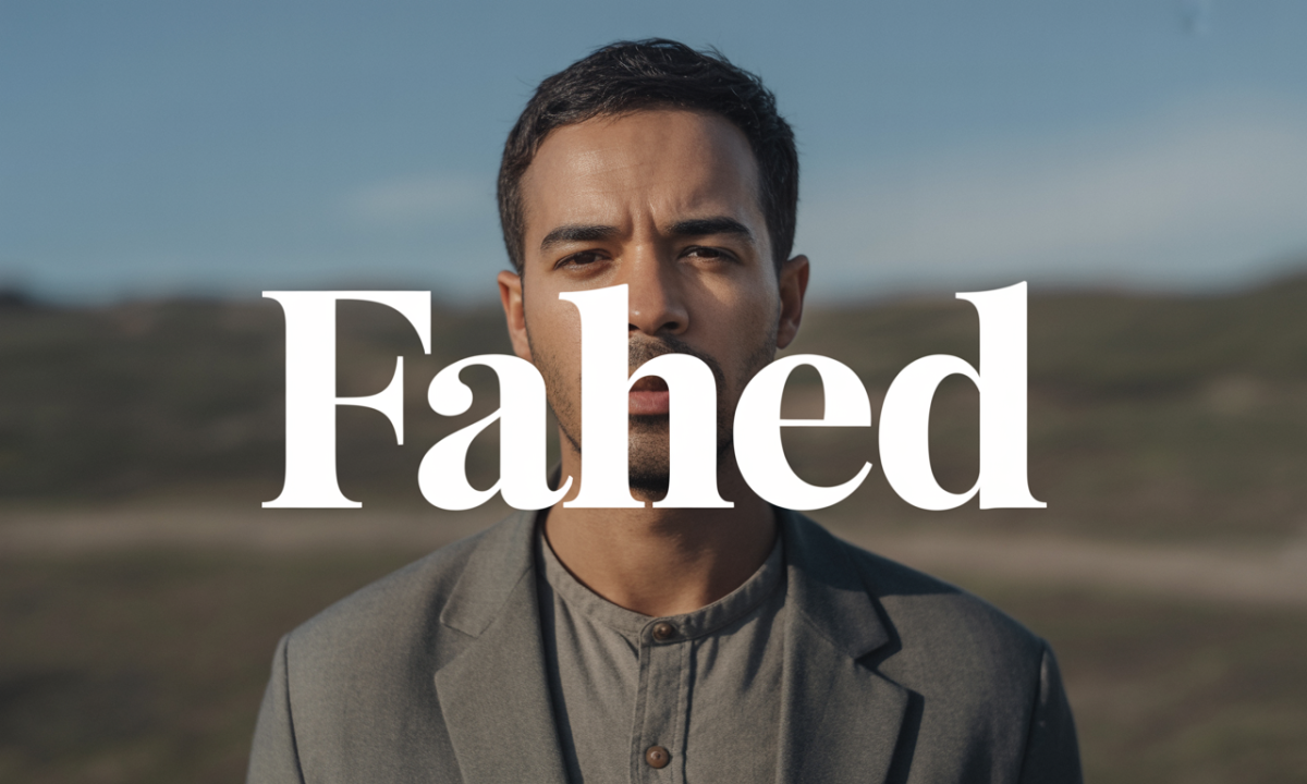 Illustration de Fahed, Prénoms