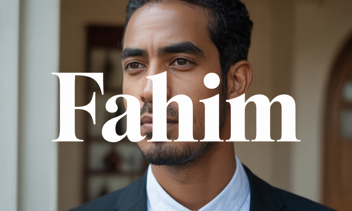 Illustration de Fahim, Prénoms