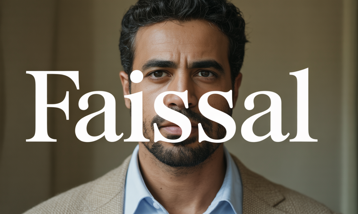 Illustration de Faissal, Prénoms