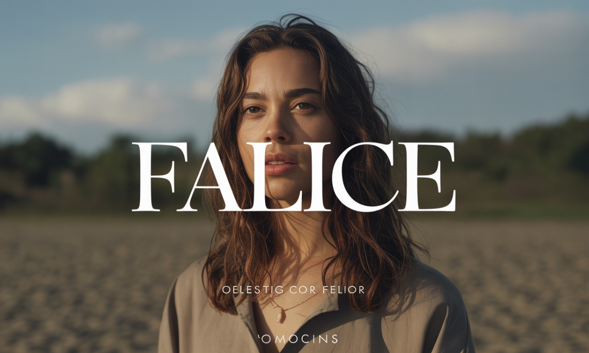 Illustration de Falice, Prénoms