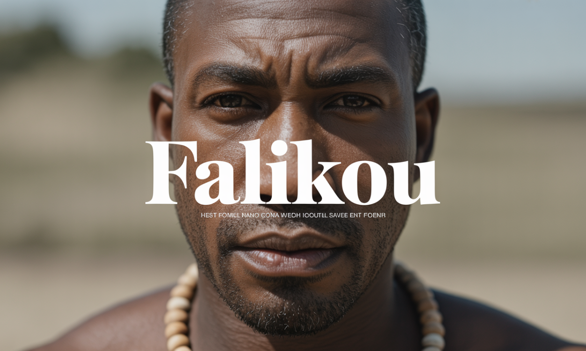 Illustration de Falikou, Prénoms