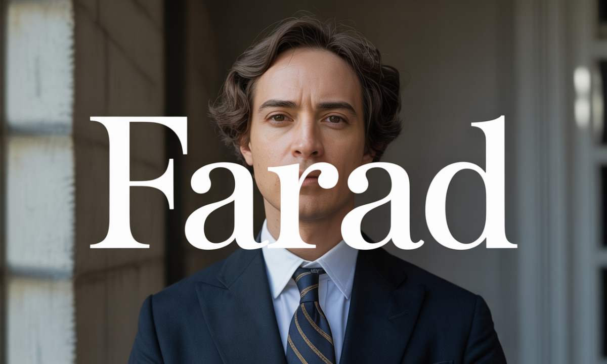 Illustration de Farad, Prénoms