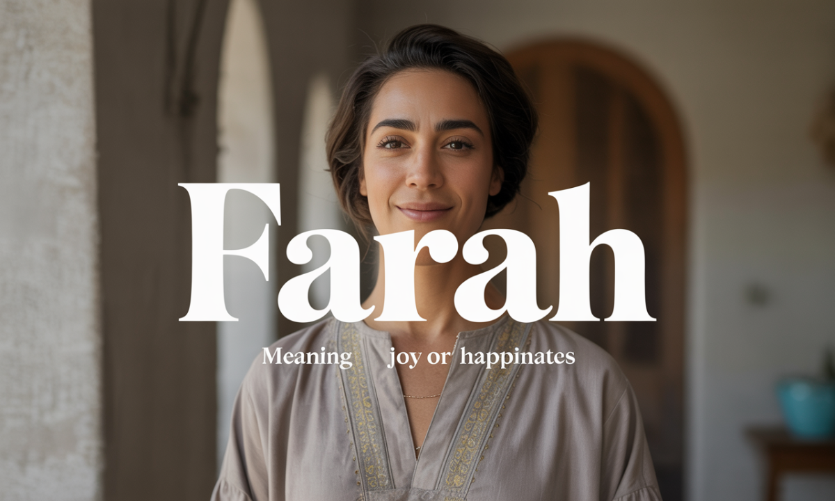 Illustration de Farah, Prénoms