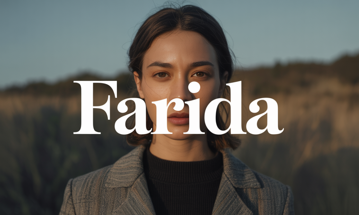 Illustration de Farida, Prénoms