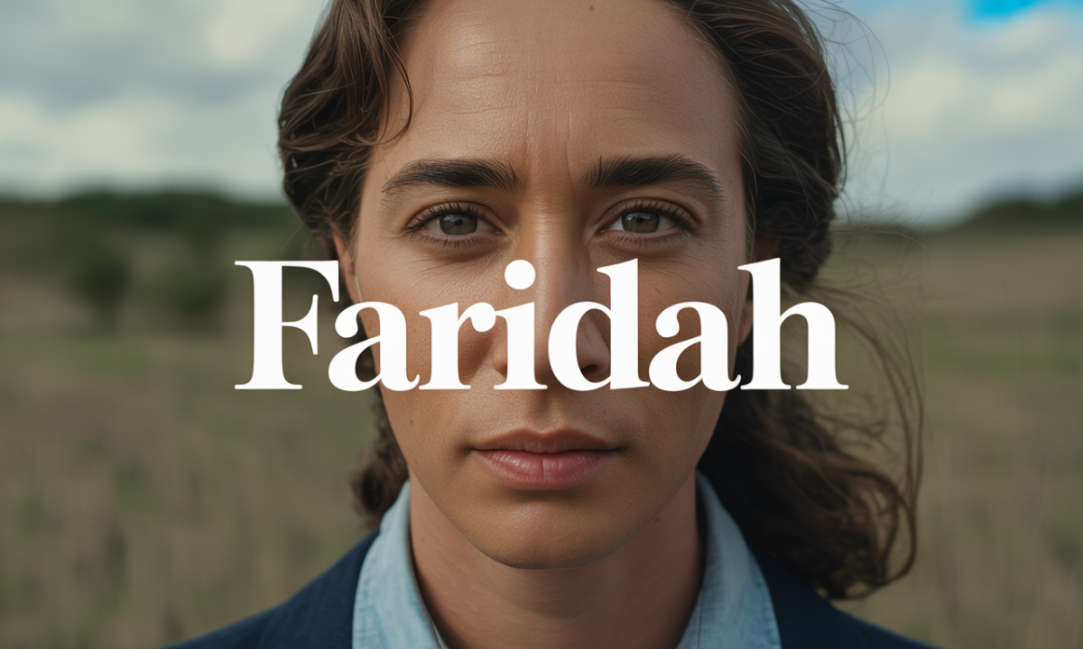 Illustration de Faridah, Prénoms