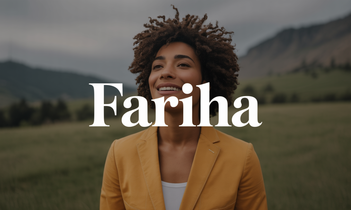 Illustration de Fariha, Prénoms