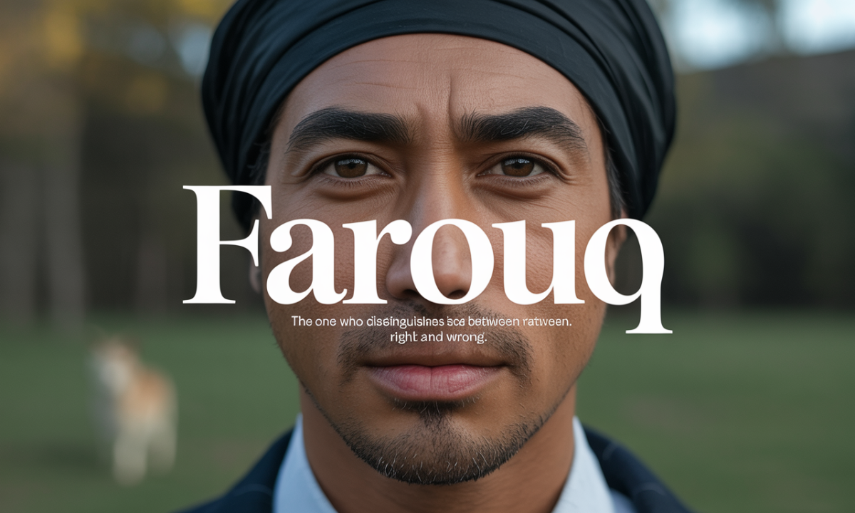 Illustration de Farouq, Prénoms