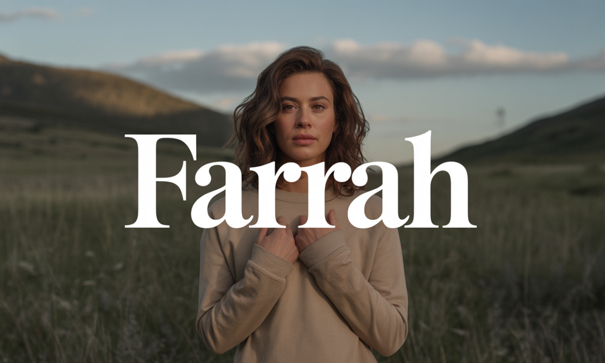 Illustration de Farrah, Prénoms