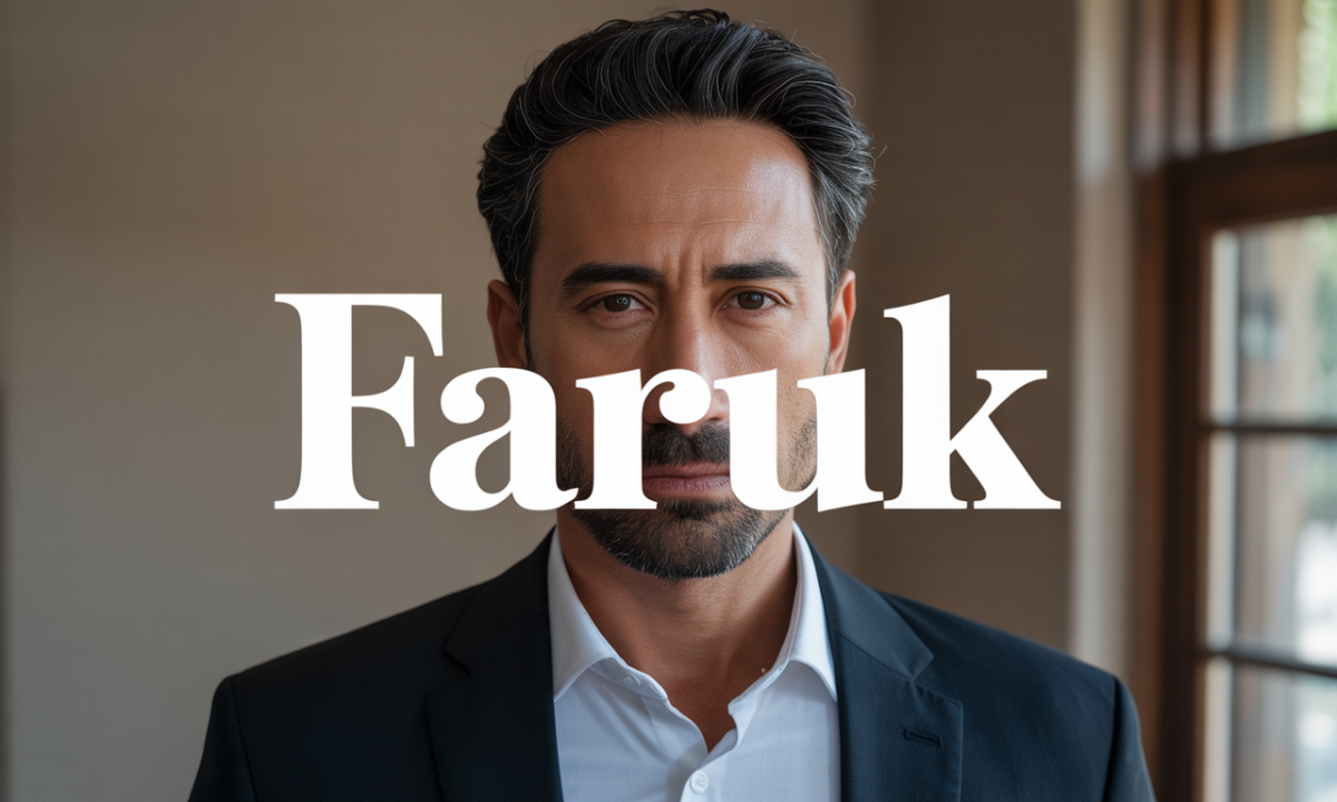 Illustration de Faruk, Prénoms