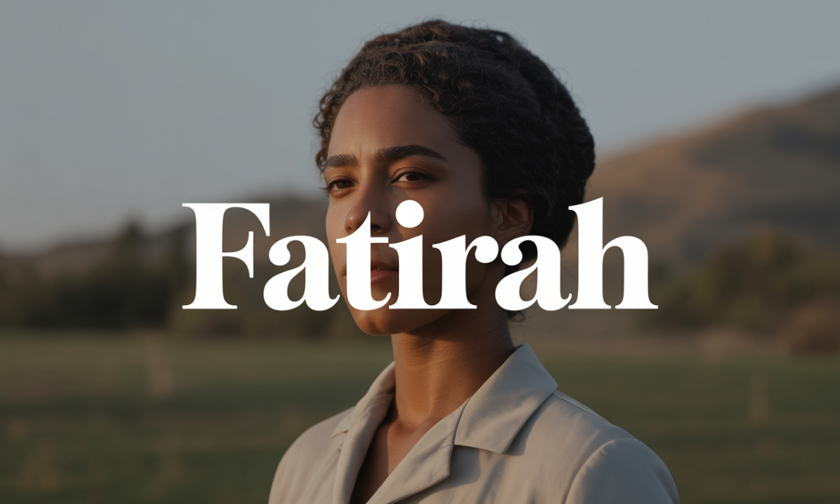 Illustration de Fatirah, Prénoms