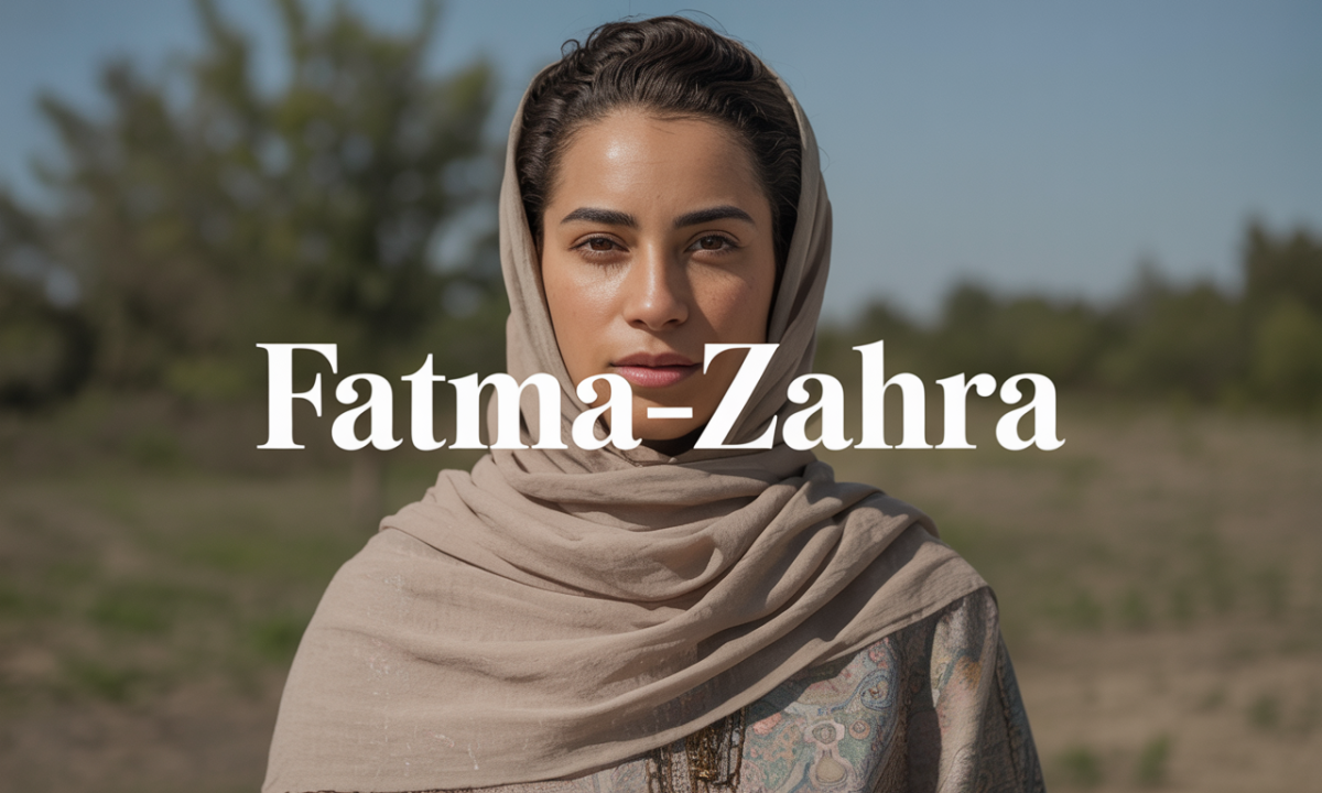 Illustration de Fatma-zahra, Prénoms