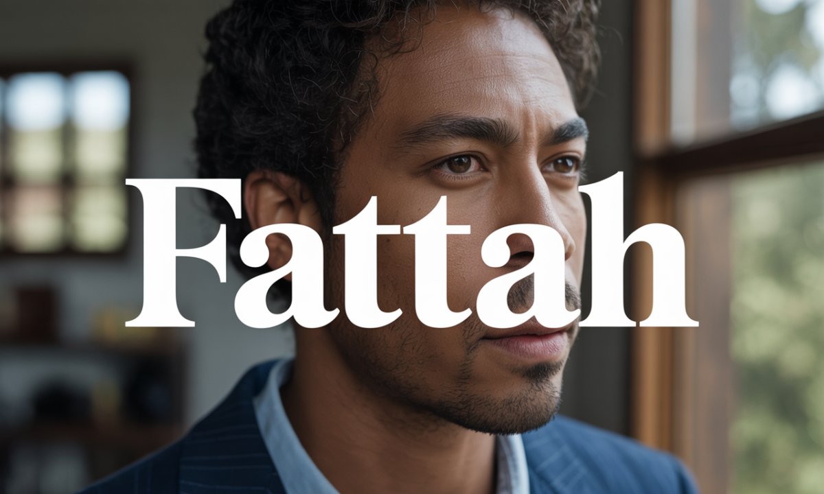 Illustration de Fattah, Prénoms