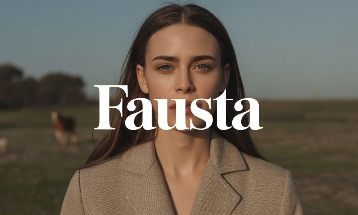 Illustration de Fausta, Prénoms