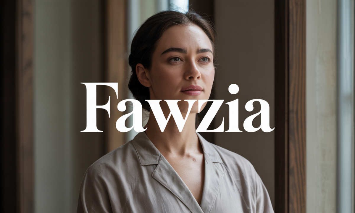 Illustration de Fawzia, Prénoms