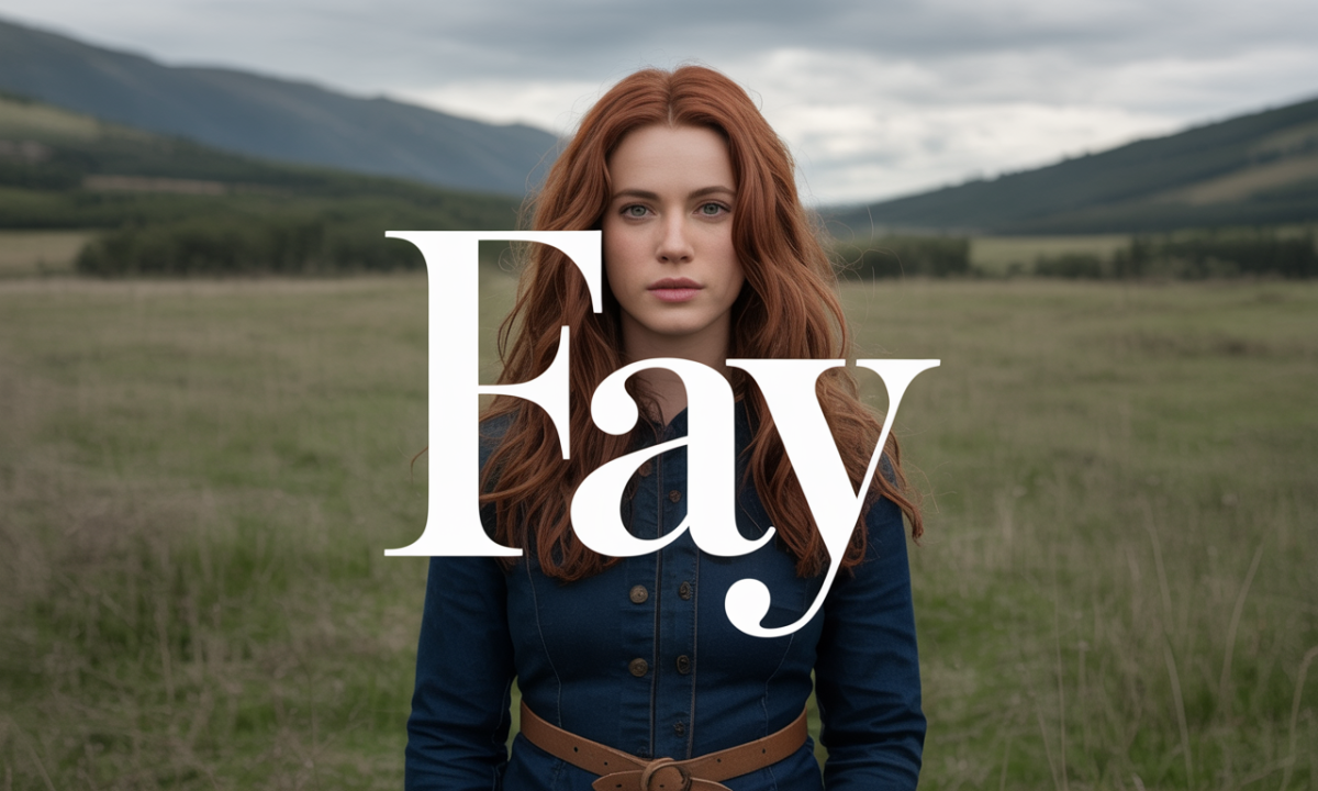 Illustration de Fay, Prénoms