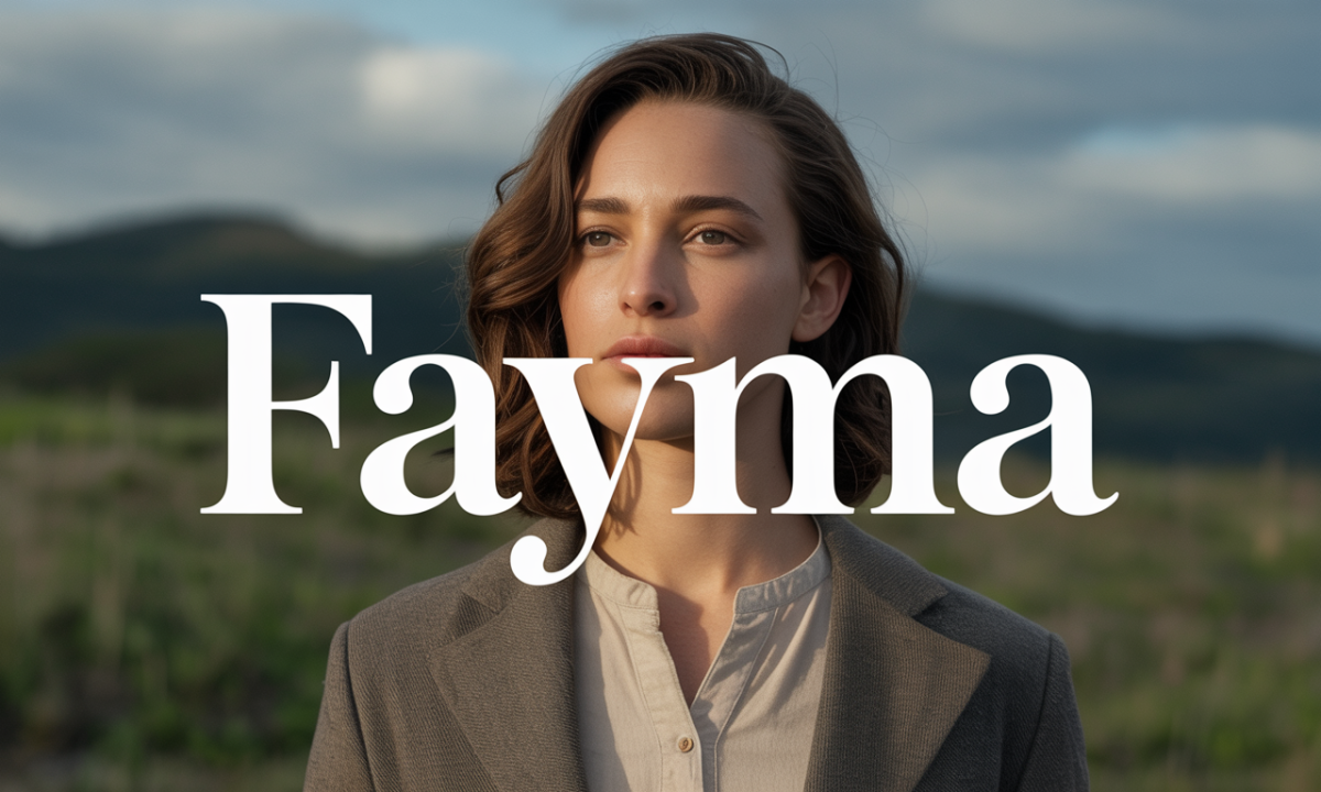 Illustration de Fayma, Prénoms