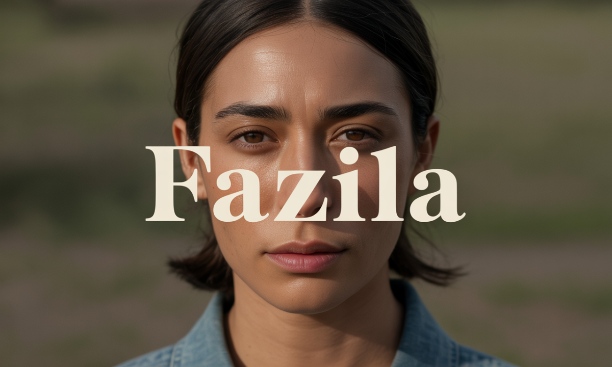 Illustration de Fazila, Prénoms