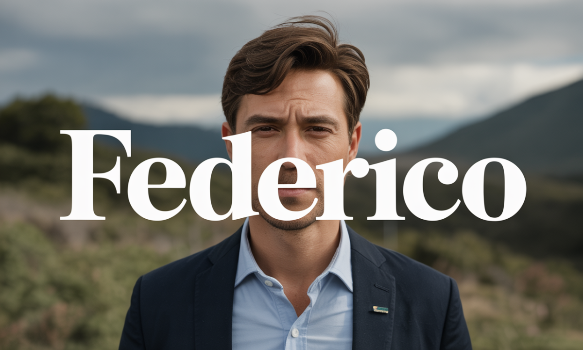 Illustration de Federico, Prénoms