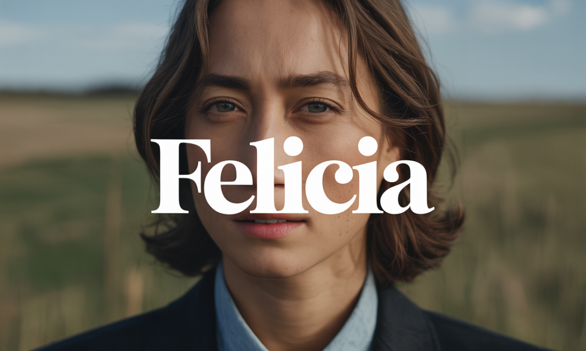 Illustration de Felicia, Prénoms