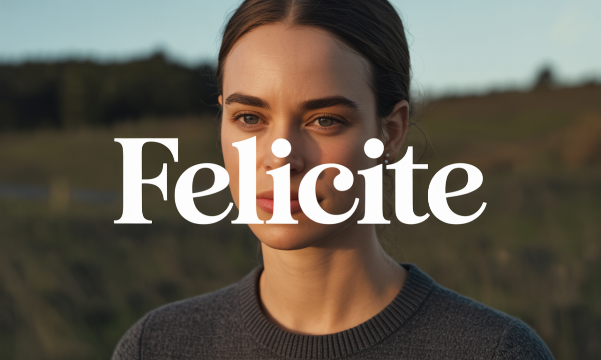 Illustration de Felicite, Prénoms